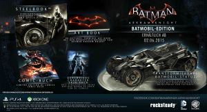 Batman Arkham Knight Batmobil Edition