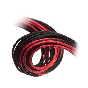 CableMod Cable Kit - schwarz rot (5)