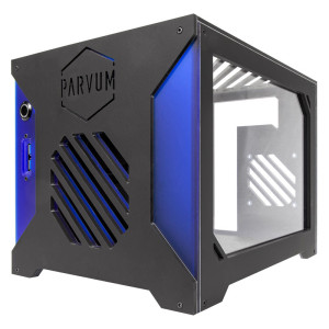 Parvum Systems X1.0 Mini-ITX Gehäuse - schwarzblau (1)