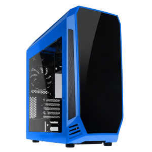 BitFenix Aegis Core Micro-ATX Gehäuse - blauschwarz (1)