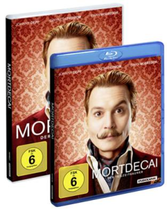 Mortdecai Blu-ray und DVD