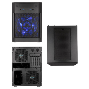 anidees AI-7MB Micro-ATX-Cube - schwarz_2