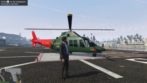 GTA V Landeplatz für Hubschrauber