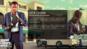 GTA V Startmenü