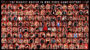 WWE 2K16 Roster