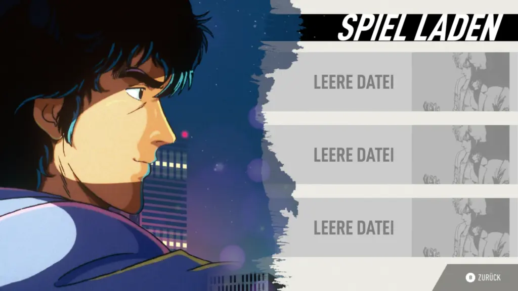 City Hunter Spiel Laden Menü
