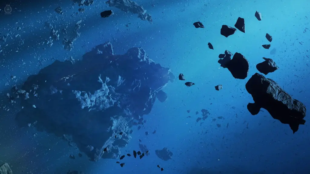Großes Asteroidenfeld im Star-Citizen-Universum