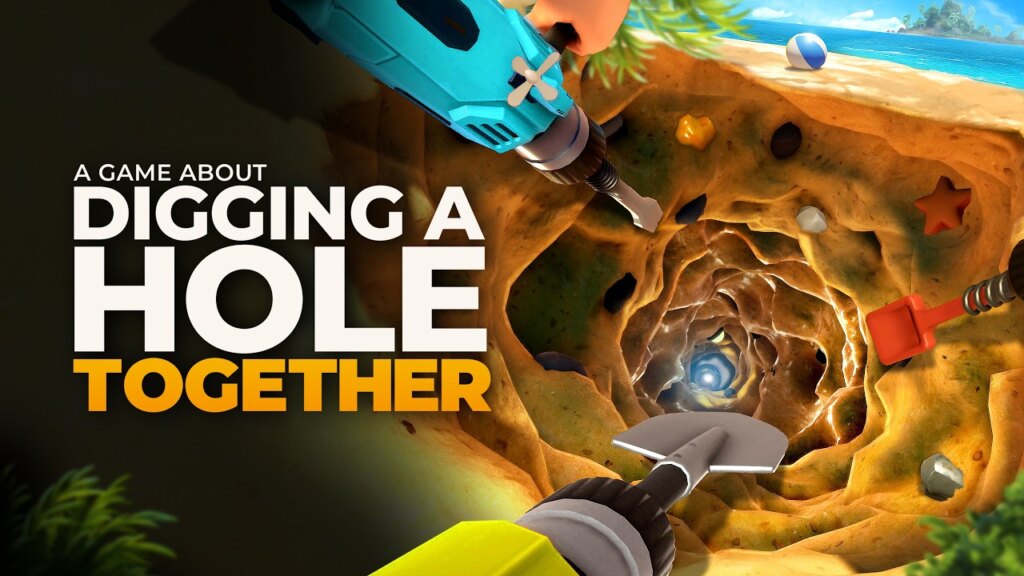 A Game About Digging A Hole Together lässt Spieler gemeinsam Löcher buddeln